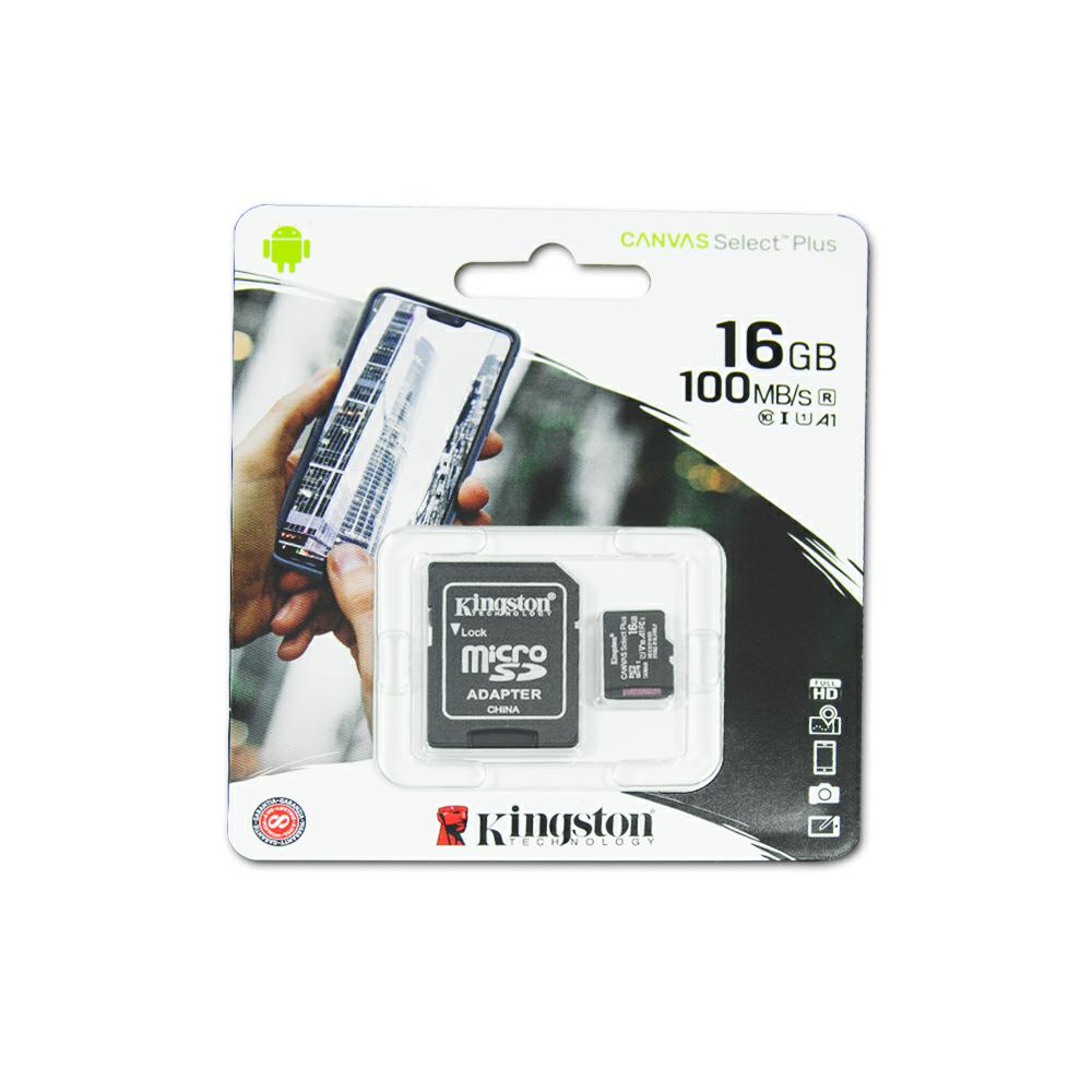 Карта памяти kingston canvas select plus microsdxc 256 гб